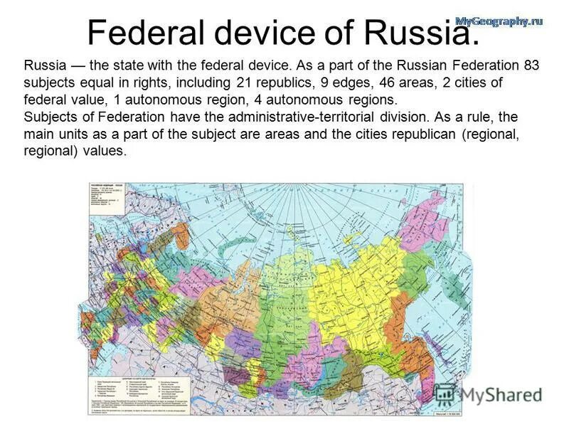 The russian federation is the largest. The russian federation is the largest