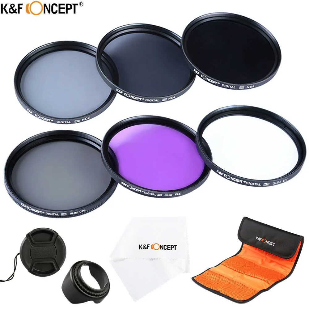 Concept uv. K&amp;f concept фильтр. filter lens 58mm. набор светофильтров. фильтр для объектива.