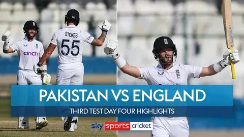 England clinch historic 3-0 series sweep! 💪 Pakistan vs England 3rd Test Day Fou