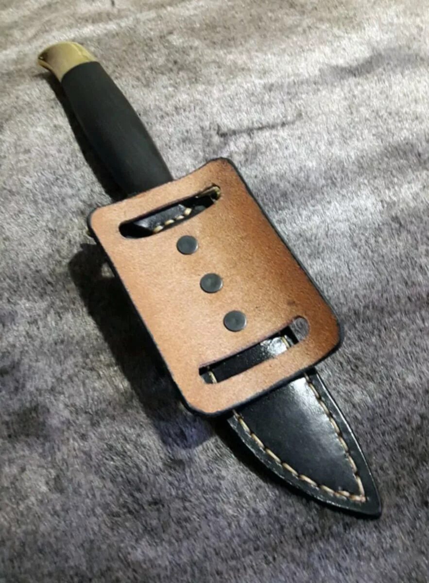 Двойные ножны. Заклепки для ножен из кожи. Кожаные ножны на пояс. Нож скрытого ношения. Ножны для f1.