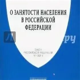 Фз 1032 1. О занятости населения в Российской Федерации. ФЗ О занятости населения. Федеральный закон о занятости населения в РФ. Закон о занятости населения 1991.