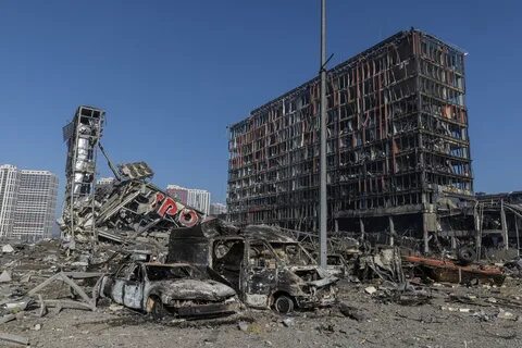 Что разбомбили в киеве сегодня