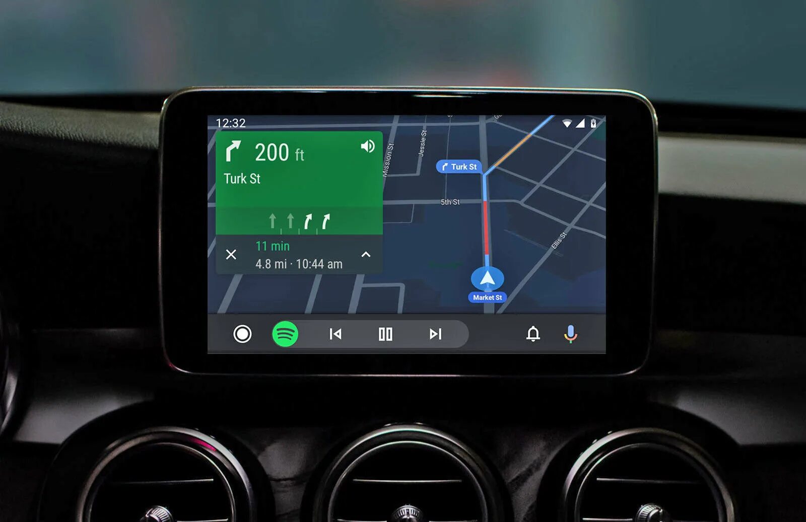 Приложение для андроид авто для просмотра. Интерфейс Android auto. Навигатор на Android auto. Android auto последняя версия. Интерфейс андроид авто новый.