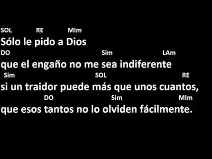 A dios le pido