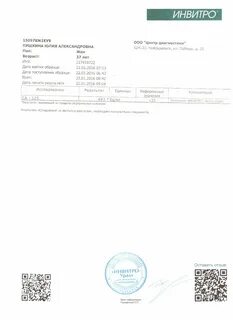 Инвитро березовский свердловская