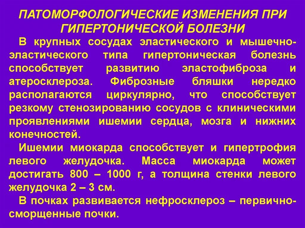 Морфологические изменения болезни. Изменения сосудов при гипертонической болезни. Морфологические изменения при гипертонической болезни патанатомия. Патоморфологические изменения при гипертонической болезни. Изменения в органах при гипертонической болезни.