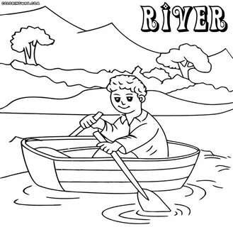 Lake coloring books