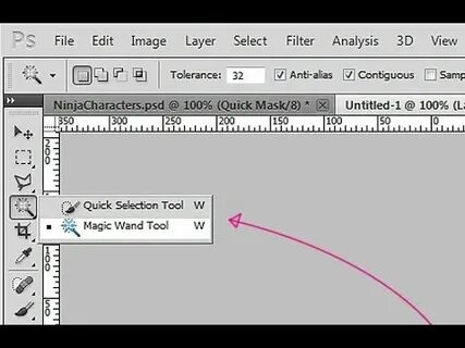 Quick selection tool