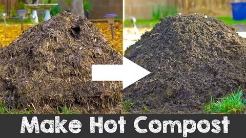 Composting is the process to speed up the natural decay of organic material...