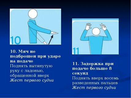 Что означает жест судьи пробежка задержка мяча