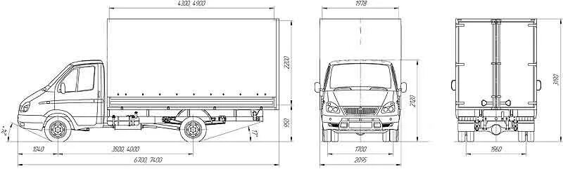 Газ 330210 технические характеристики. ГАЗ 3302 бортовой чертеж. ГАЗ 3302 бортовая габариты. Габариты ГАЗ 3302 Газель бортовой. Газель 330202 бортовая 4,2 габариты.