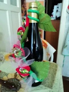 Букет из бутылок