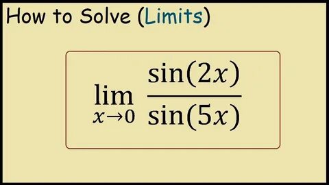 How to solve