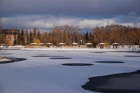 Лед в подмосковье