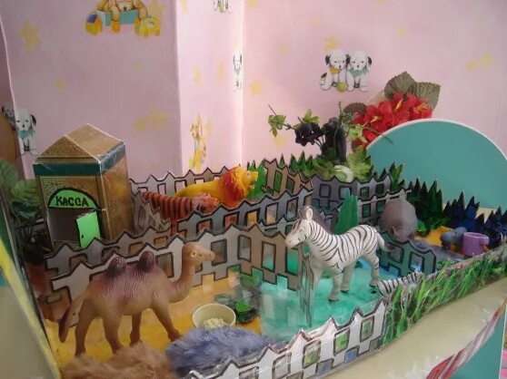 Детский сад в зоопарке. Прогулка в зоопарк. Экзотические животные в зоопарке. Макет зоопарка для детского сада. Посетители зоопарка.