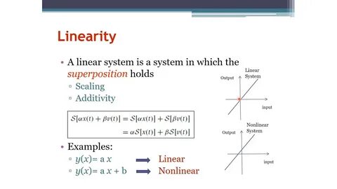 Linear systems