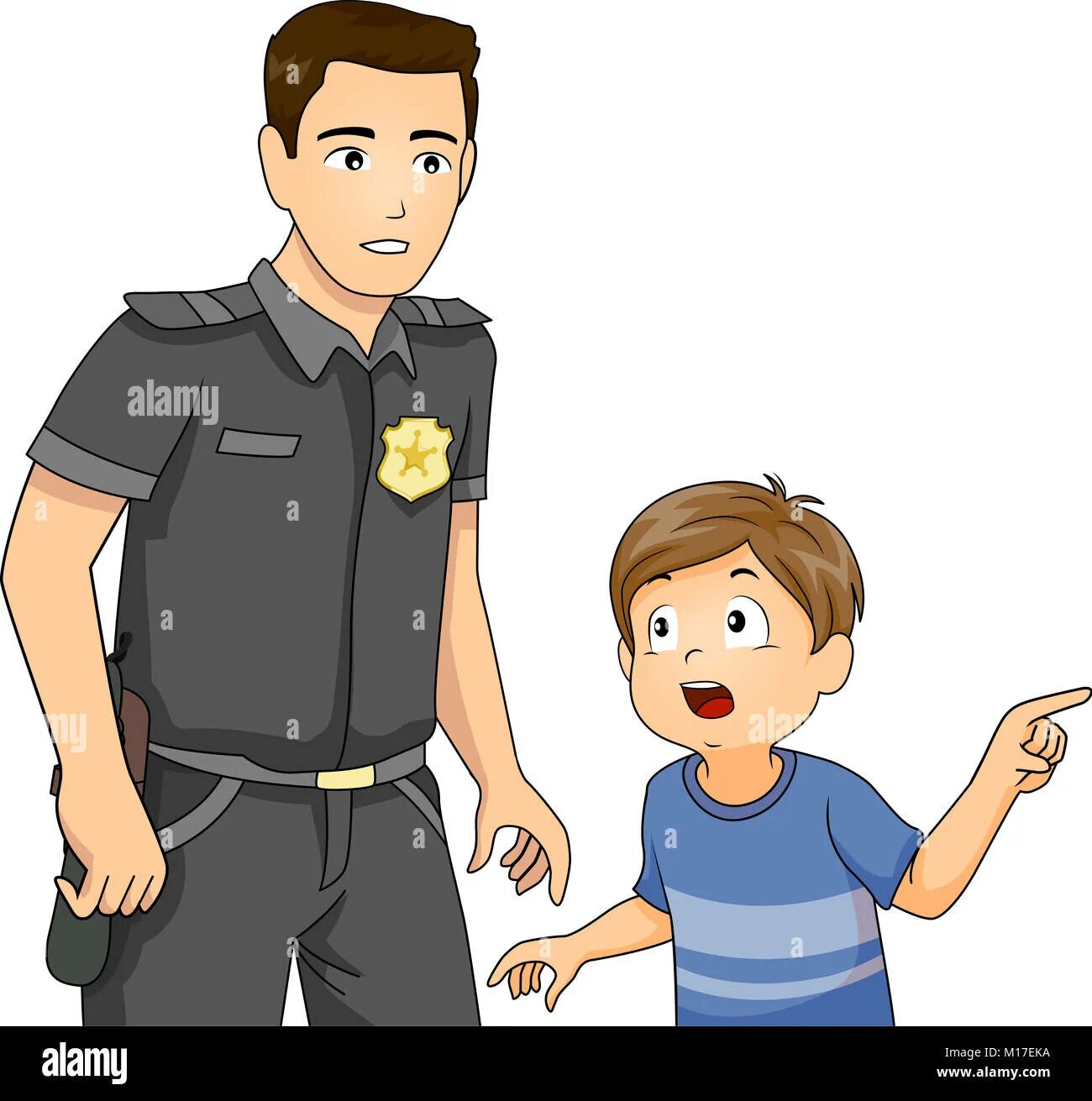 The policeman asked what are you doing