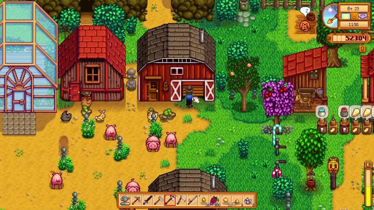 Где цветочные танцы stardew. Цветочные танцы Stardew Valley. Ранчо Марни Stardew Valley.