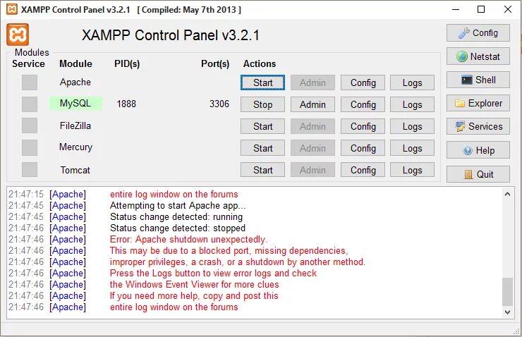 Error log. Apache error. Xampp_start. Apache error. Apache common io.