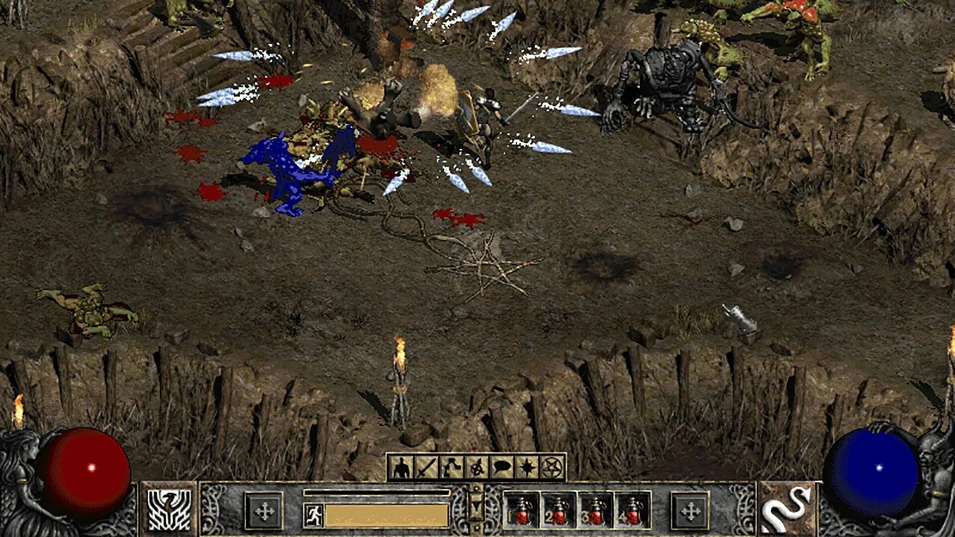 Включить зоны ужаса диабло 2. Diablo 2 bill. Diablo 2 lo of destruction. Диабло 2 лобби. Diablo 2 патчи.