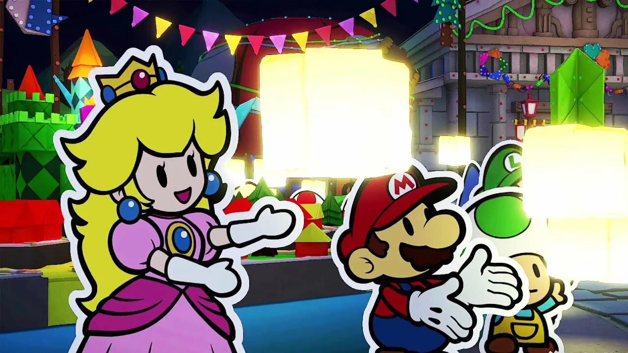 Paper mario origami. Paper Mario Switch. Paper Mario Origami King Nintendo Switch. Paper Mario Origami King. Paper Mario the Origami King финал.