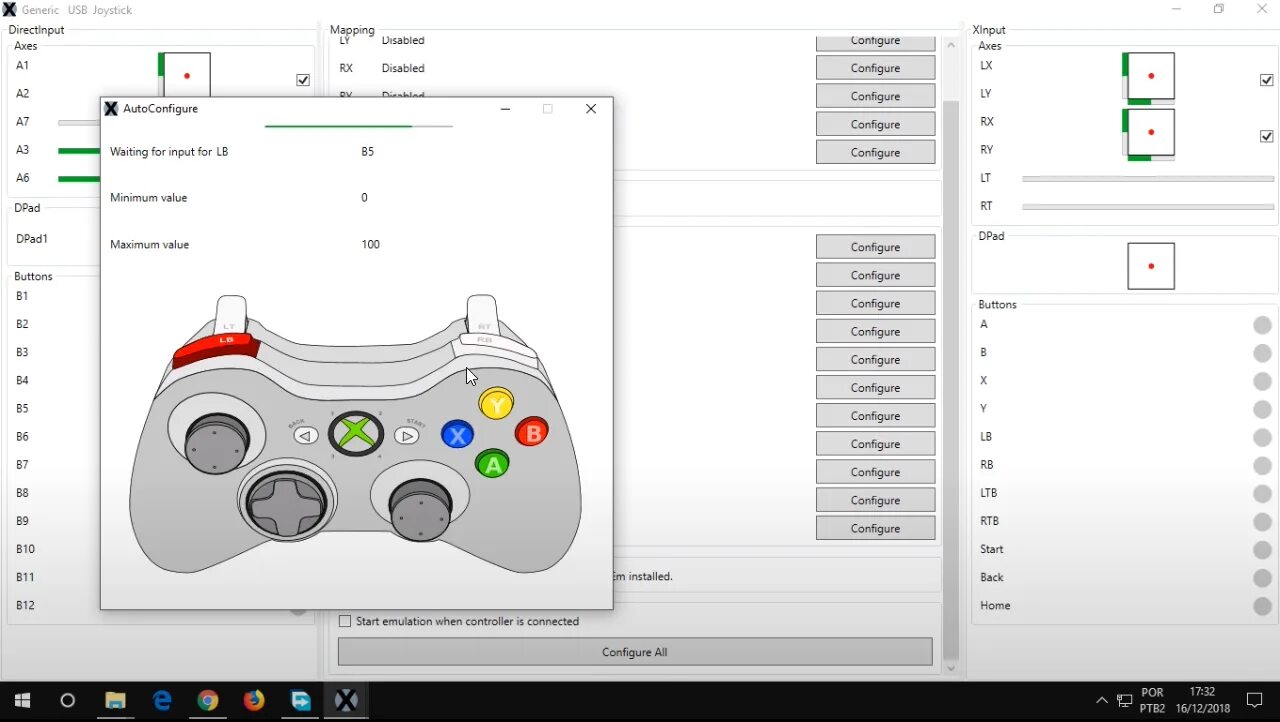 Оси геймпада Xbox 360. Эмулятор джойстика Xbox 360 для PC. X360ce настройка геймпада. Xoutput. Джойстик x360ce