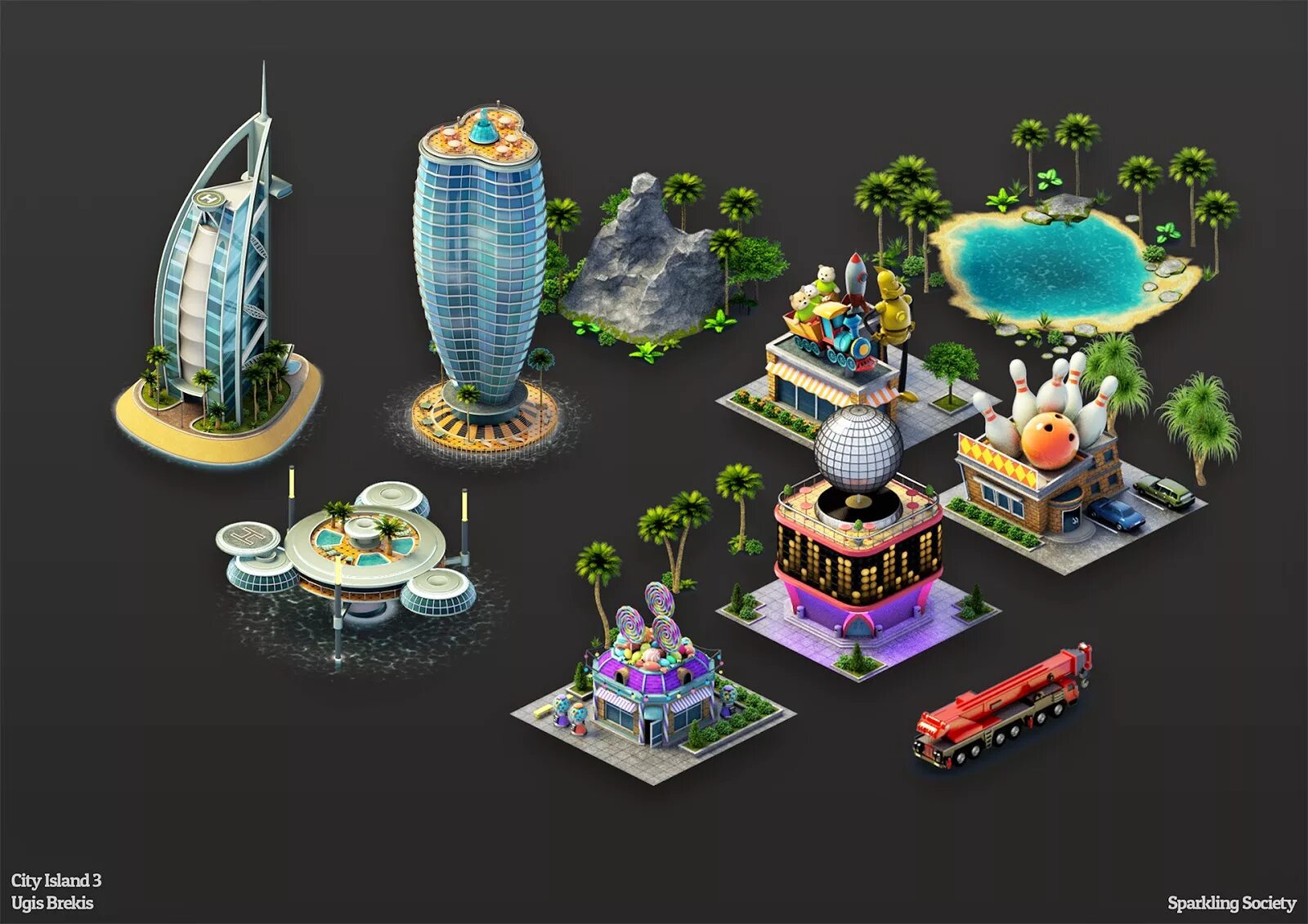 3d building game