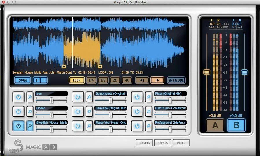 Sample Magic - Magic ab VST. Magic ab 2.1.2 (Sample Magic). Расширитель VST. VST plugin шарик.