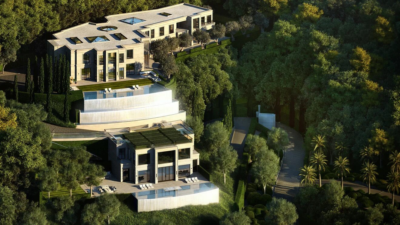 Тессарион дом. Бель-эйр (лос-анджелес). вилла bel air лос анджелес. самый большой дом в лос анджелесе bel air.