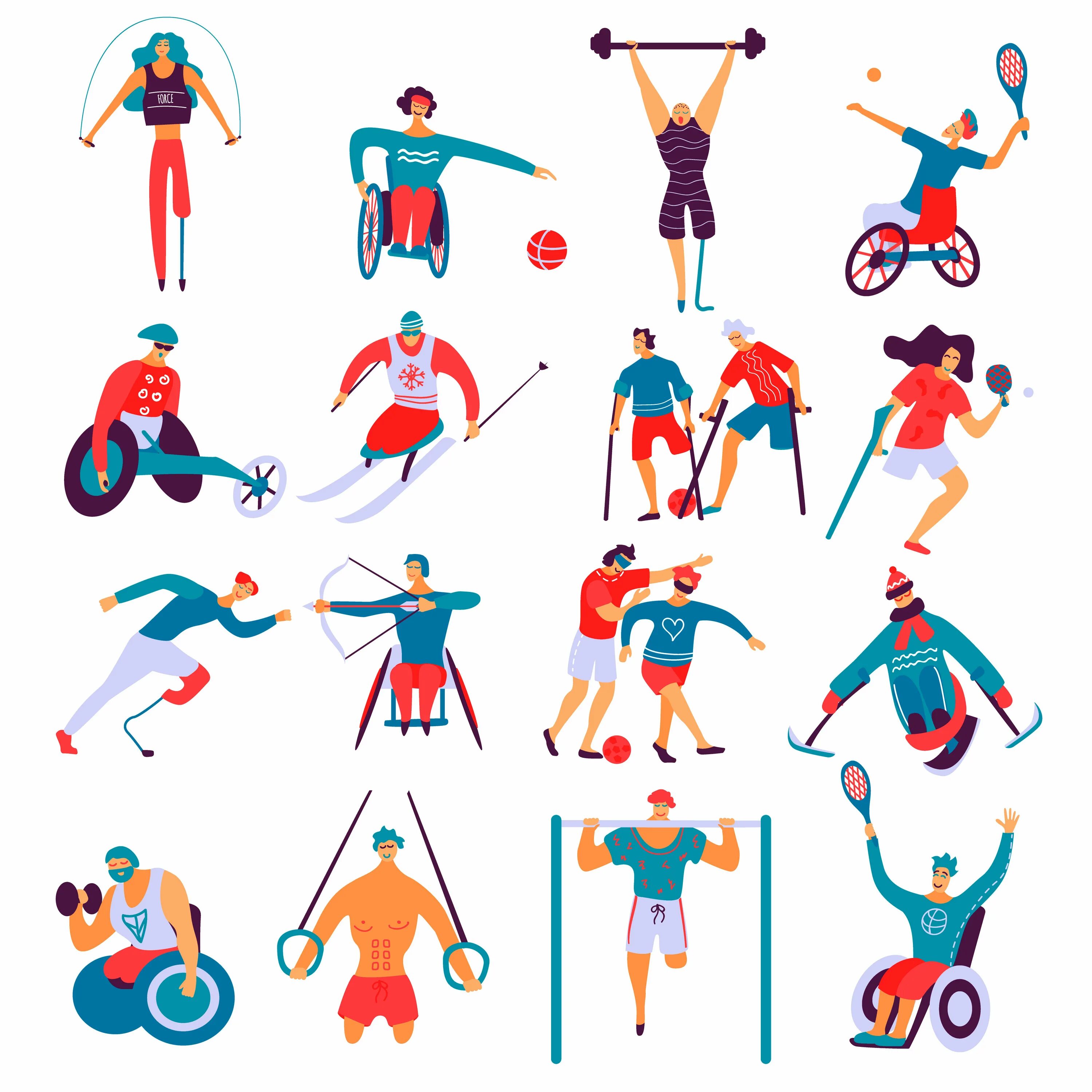 Занятие спортом рисунок. Виды спорта для детей с ограниченными возможностями. Занимайся спортом для детей-инвалидов. Иллюстрации спорт инвалиды.