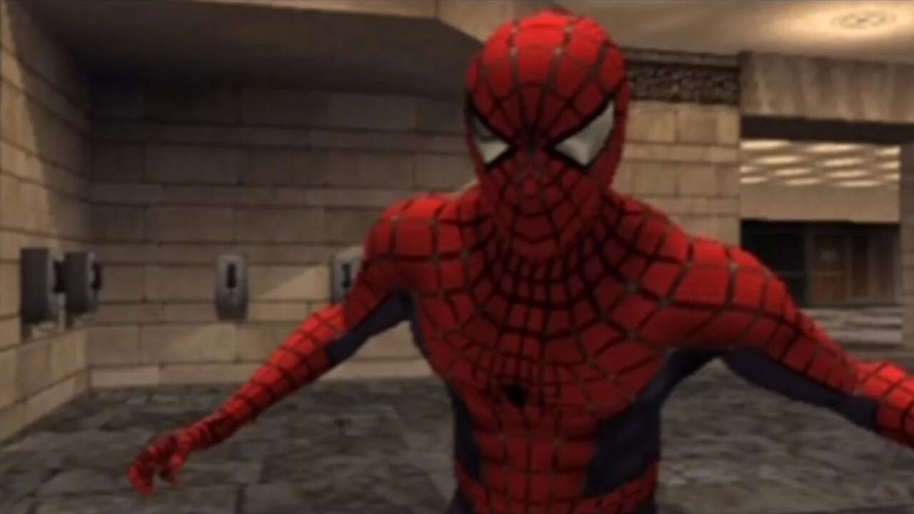 Человек паук 2002 игра. Человек паук 1 часть 2002. spider man 2002 игра. оскорп человек паук 2002. spider man 2002 лицо.