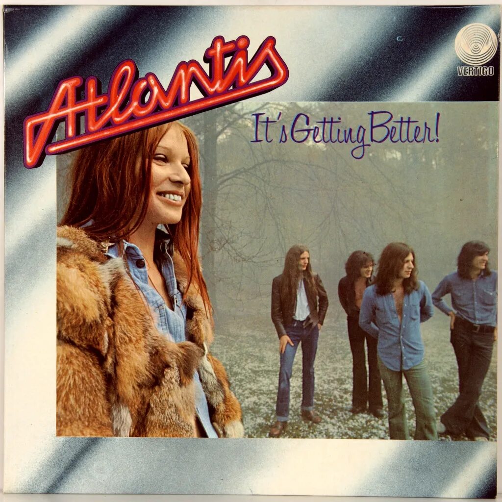 Getting better песня. Группа Атлантис. Atlantis Band Germany. Атлантис группа альбомы. Atlantis 1973.