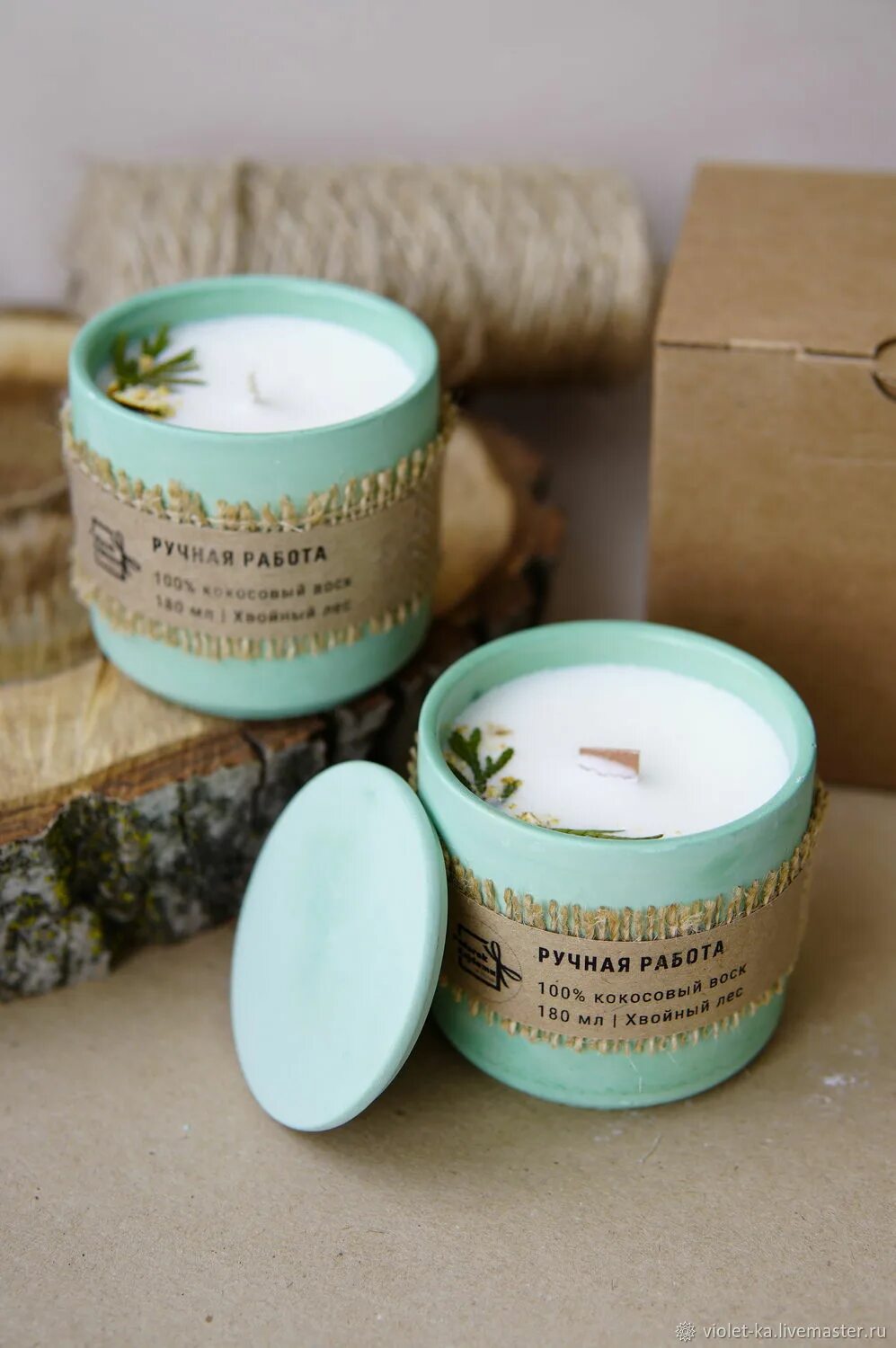 хвойная свечка