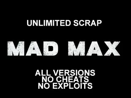 Mad max cheat