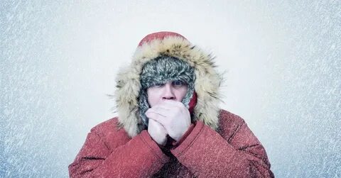 Лютым холодом это