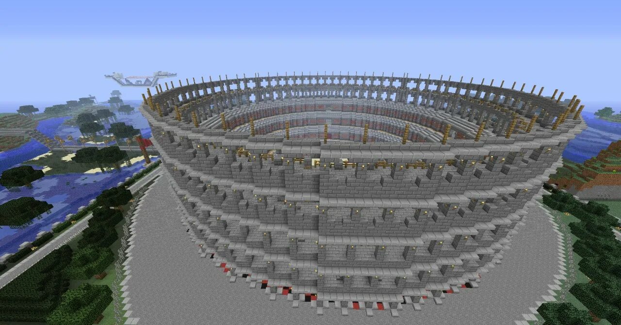 Minecraft arena