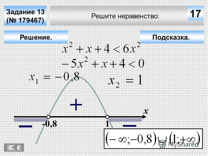 3 2х 8 решить неравенство