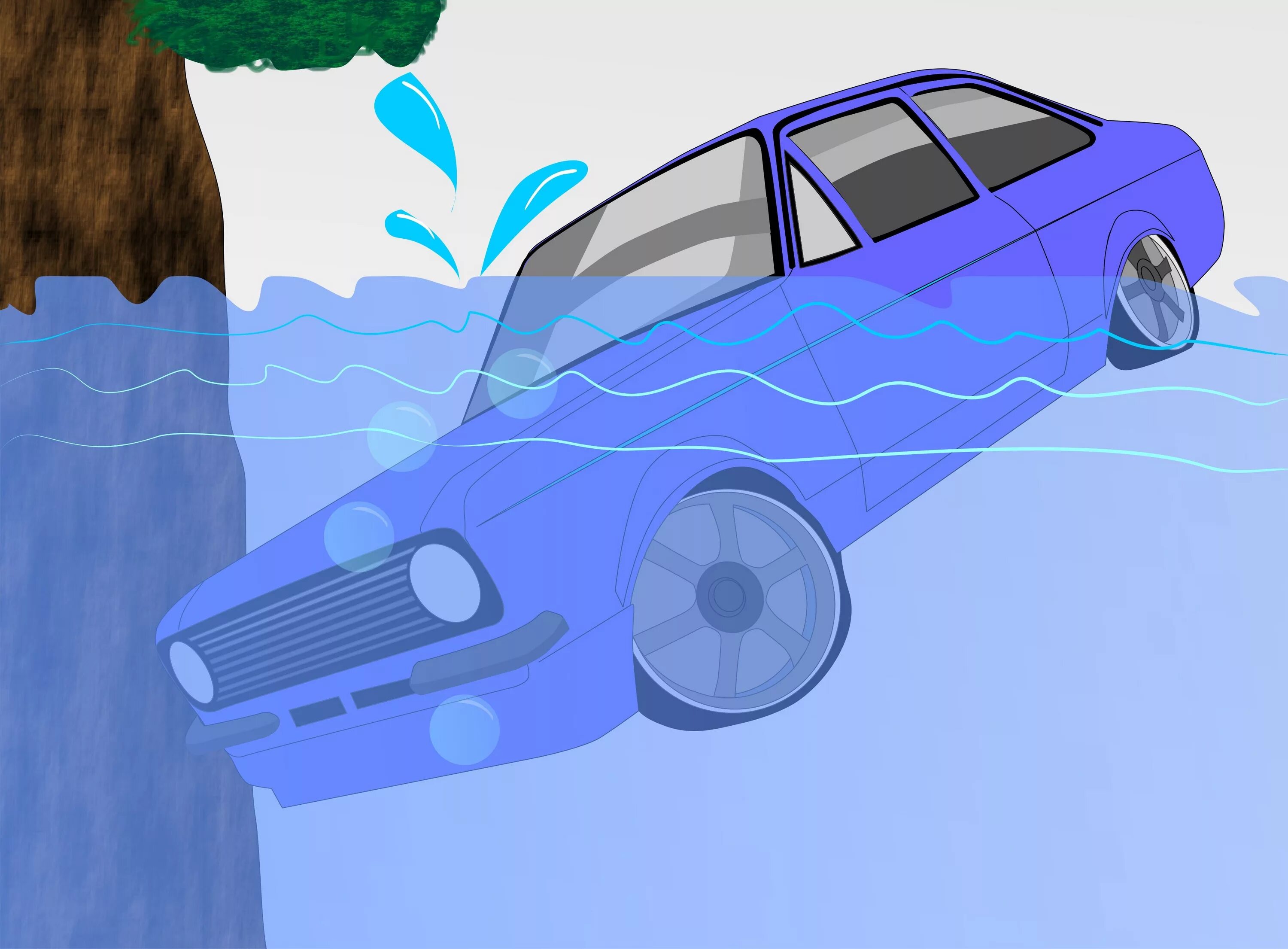 Включи под машину. Машина падает в воду. Машинки падают в воду. Машина тонет. Машина в воде.