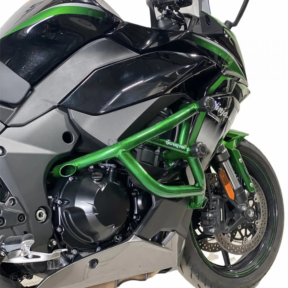 Kawasaki z 900 17-19. Клетка для kawasaki zx9r. Клетка crazy iron kawasaki z400. Кавасаки zx10r 2008. Crazy iron мотоцикл.