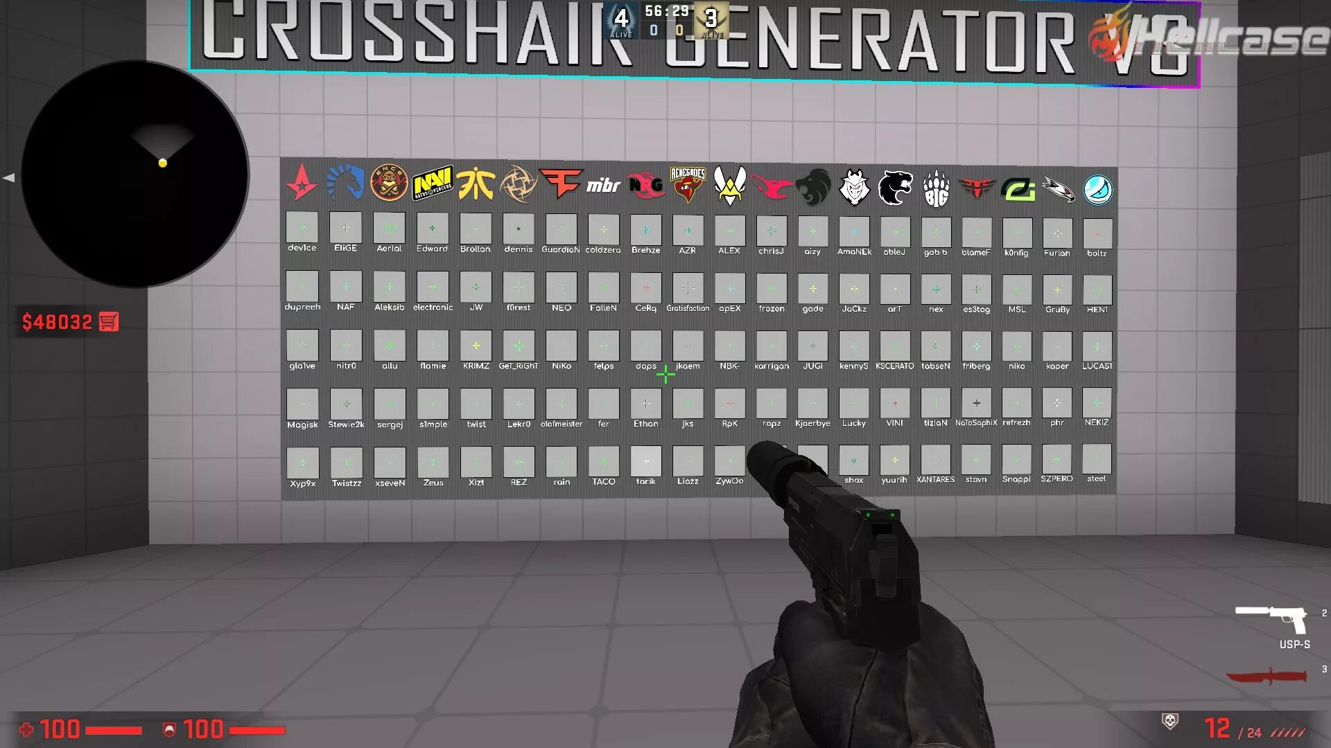 Cs crosshairs