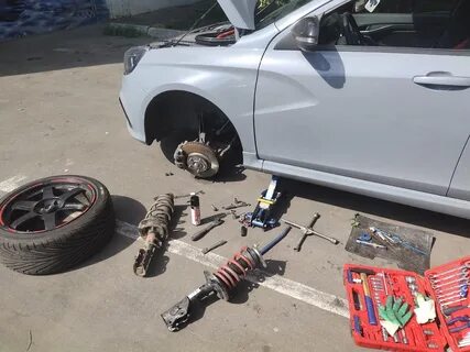 Задняя независимая подвеска на весту
