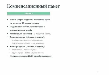 Компенсированный пакет