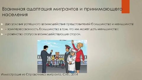 Стратегии адаптации мигрантов