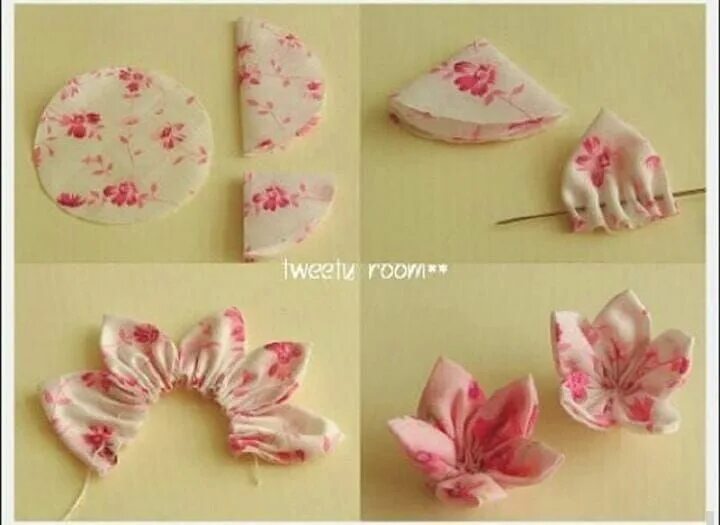 10) Facebook Diy gifts for girlfriend, Fabric roses, Fabric flowers