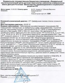 Что значит заключение диагноз