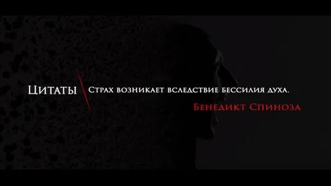 Страх фраза