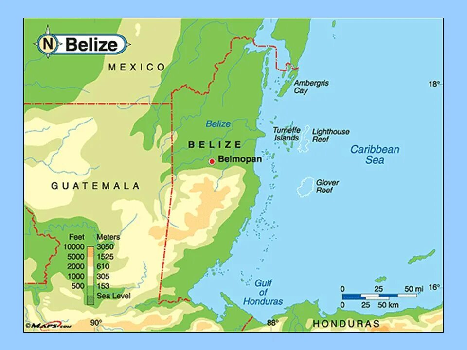 Государство Белиз на карте. Белиз Страна на карте. Белиз столица на карте. Столицей какого государства является город бельмопан