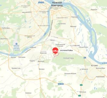 Карта нижнего новгорода кстово