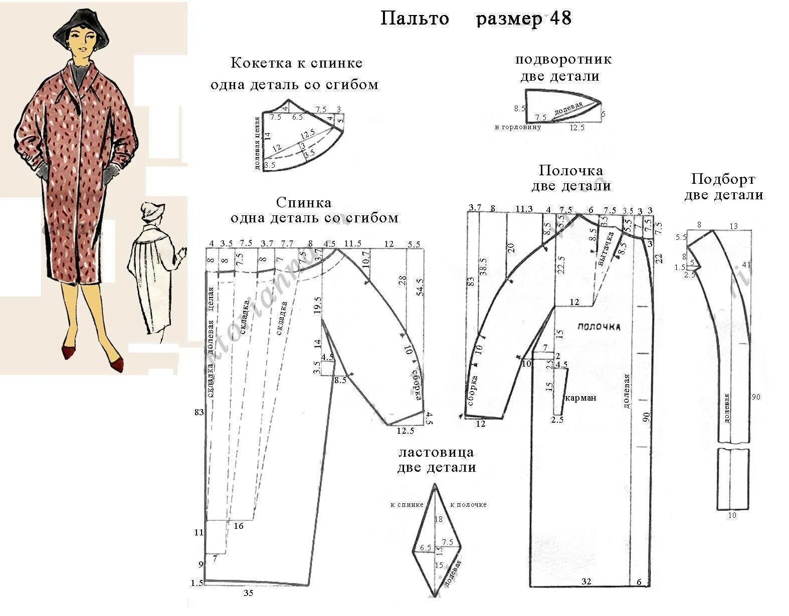 Пальто кокон 2021 выкройки. Пальто кокон 56 размер выкройка. Пальто кокон 46 размер выкройка.