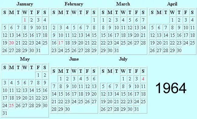 Какой день недели был 6 июля. Календарь 1966 года. Календарь 1964 года по месяцам. Календарь 1966 декабрь. Календарь за 1966 год.